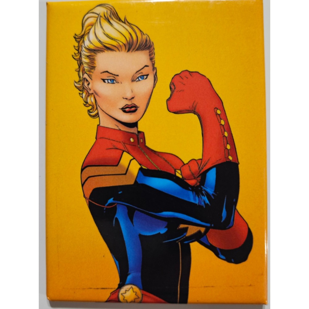 Captain Marvel Superhero‎ Comic Magnet